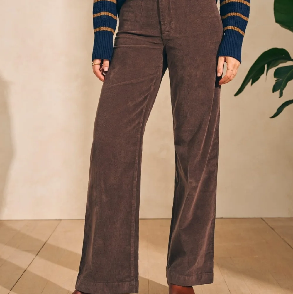Faherty Wide Leg Pants - Picture 2 of 10